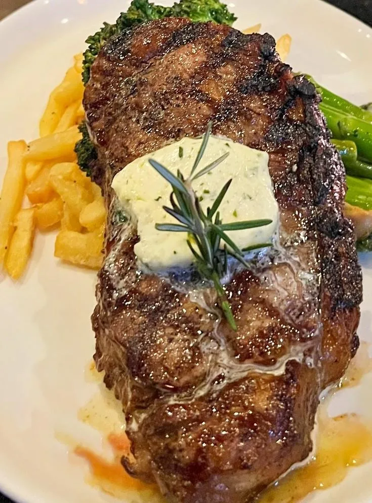 USDA Prime steak at Vincenzo Cucina Italiana Orlando
