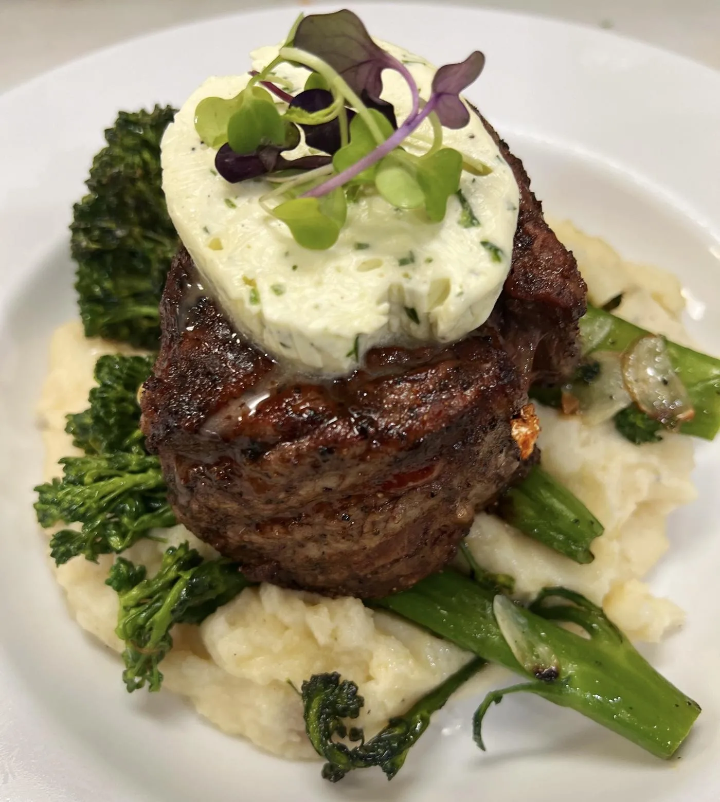USDA Prime filet mignon fine dining Orlando